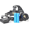 Bright Zoomable LED Headlamp Flashlight