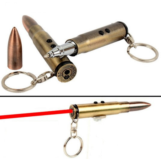 Multifunctional Bullet Shape Keychain