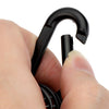 3 in 1 Double Sided Military Mini Compass Carabiner