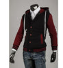 Mens Slim Fit Baseball Jacket Varsity Hoodies