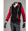 Mens Slim Fit Baseball Jacket Varsity Hoodies